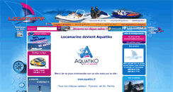 Desktop Screenshot of locamarine-watersports.com